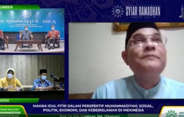 Guru Besar Fakultas Ekonomi Universitas Tanjungpura Pontianak, Prof. Dr Eddy Suratman